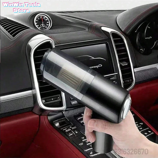 3 In 1 Integrated Suction And Blowing Vacuum Combination Vacuum Cleaner USB Charging Small Car Household Vacuum Cleaner