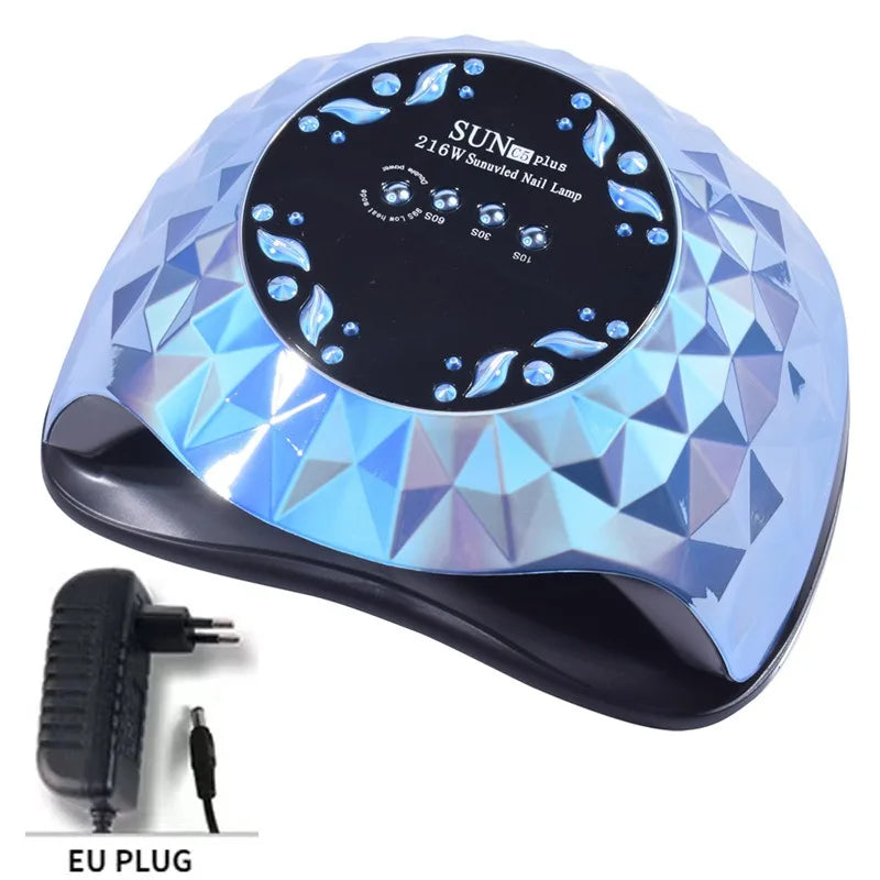 Beauty 380W LED UV Lamp Intelligence Dryer for Nails Gel Polish Drying Lamp with 4 Timer Setting Sensor Professional Nail Light