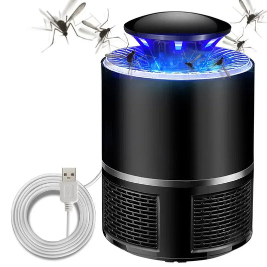 New Electric Mosquito Killer Lamp USB LED Anti Mosquito Bug Zapper Silent Mosquito Trap Insect Killer Lamp for Outdoor Bedroom