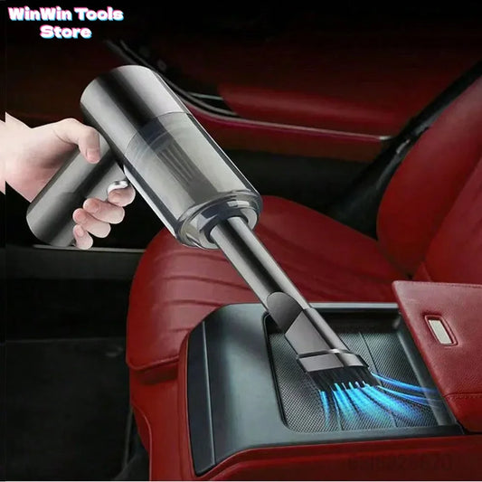 3 In 1 Integrated Suction And Blowing Vacuum Combination Vacuum Cleaner USB Charging Small Car Household Vacuum Cleaner