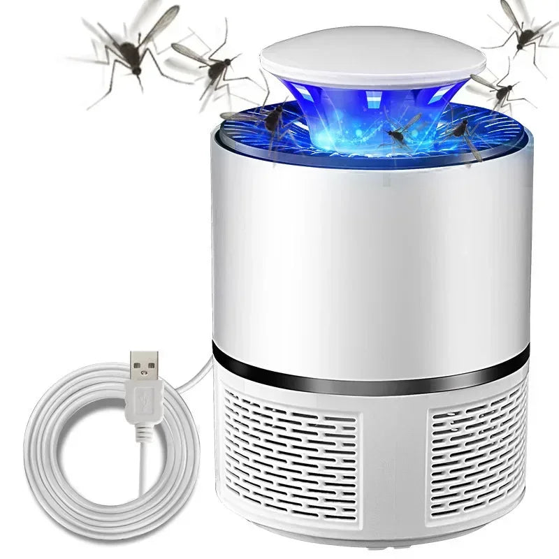 New Electric Mosquito Killer Lamp USB LED Anti Mosquito Bug Zapper Silent Mosquito Trap Insect Killer Lamp for Outdoor Bedroom