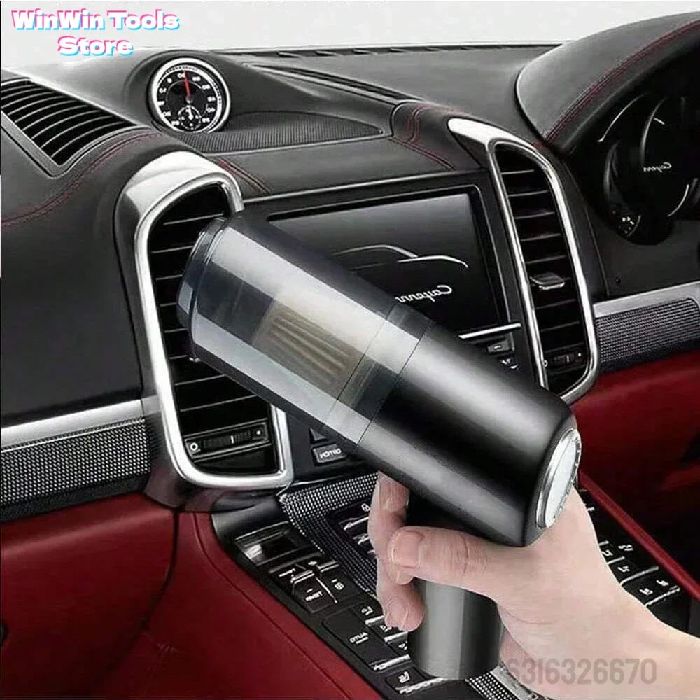 3 In 1 Integrated Suction And Blowing Vacuum Combination Vacuum Cleaner USB Charging Small Car Household Vacuum Cleaner